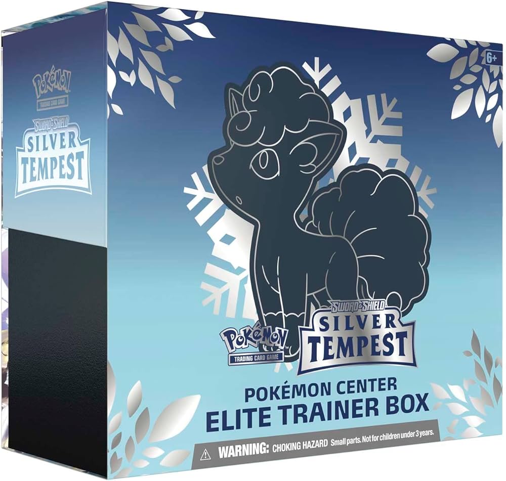 Silver Tempest Pokémon Center Elite Trainer Box